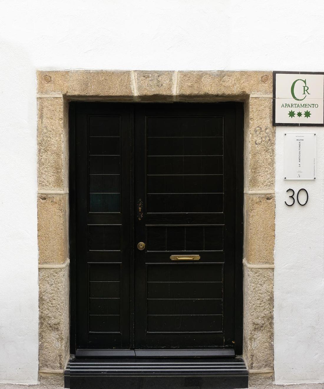 La Antigua Fonda Relator Apartment Hervas Luaran gambar